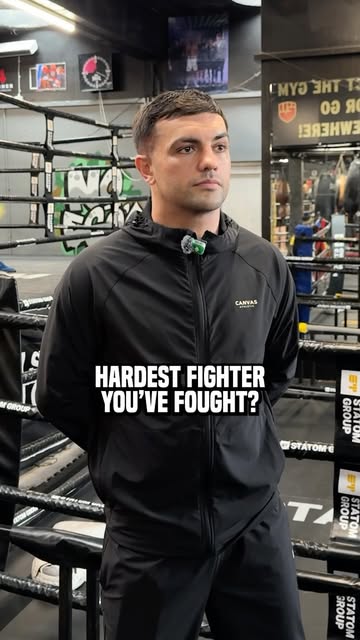GULP interview filmed beside a boxing ring